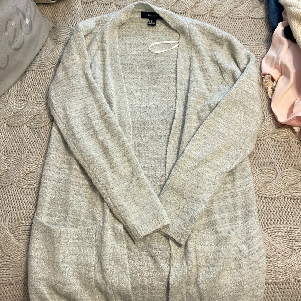 Long length sweater